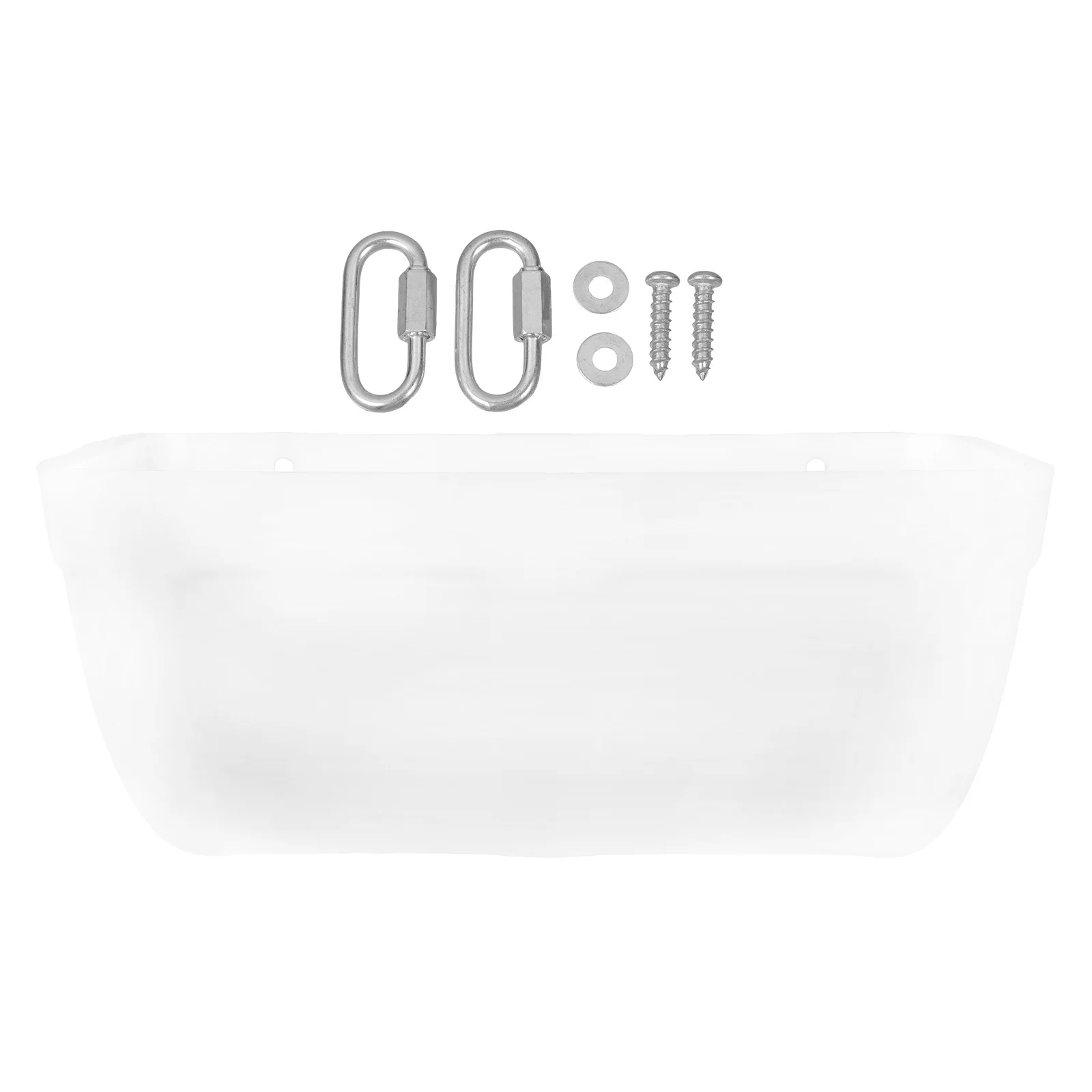 2pcs Hanging Chicken Feeder Waterproof Detachable Livestock Feeder Bucket For Poultry Ducks Geese Fence Mount Poultry Trough
2pcs Hanging Chicken Feeder Waterproof Detachable Livestock Feeder Bucket For Poultry Ducks Geese Fence Mount Poultry Trough