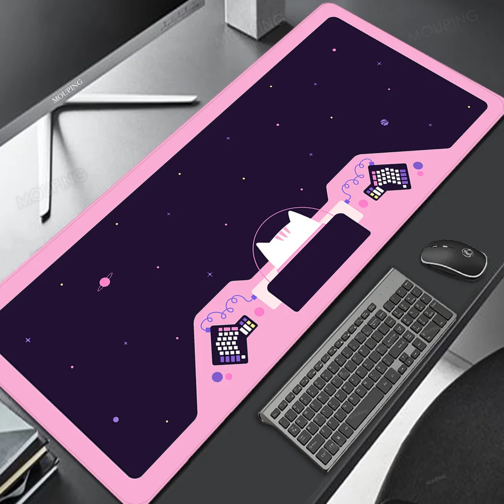 Pink Space Mouse Mats XXL Pad on The Table Office Gamer Accessories Keyboard Pad Pc Mousepad 900*400mm Mouse Carpet Desk Mat
Pink Space Mouse Mats XXL Pad on The Table Office Gamer Accessories Keyboard Pad Pc Mousepad 900*400mm Mouse Carpet Desk Mat