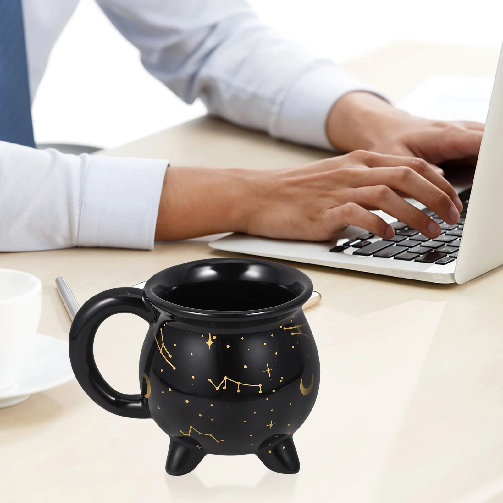 Halloween Tumbler Witch Cup Cauldron Home Ceramic Black Ceramics Coffee Mug Turkish
Halloween Tumbler Witch Cup Cauldron Home Ceramic Black Ceramics Coffee Mug Turkish