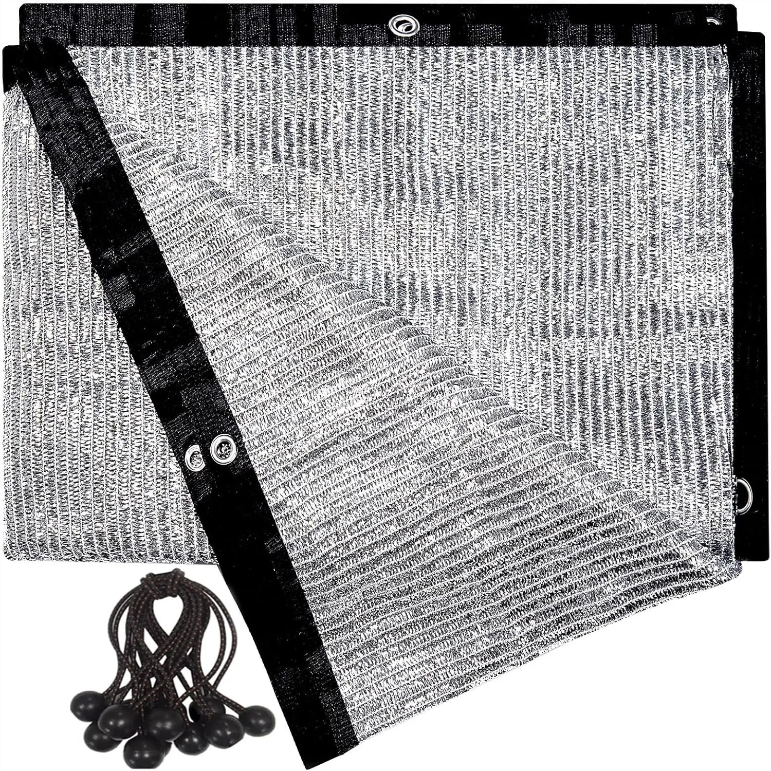 70% Aluminum Shade Cloth 6.5x10 FT, Durable Mesh Silver Tarp with Grommets, Reflective Sun Shade for Patio Garden Car
70% Aluminum Shade Cloth 6.5x10 FT, Durable Mesh Silver Tarp with Grommets, Reflective Sun Shade for Patio Garden Car