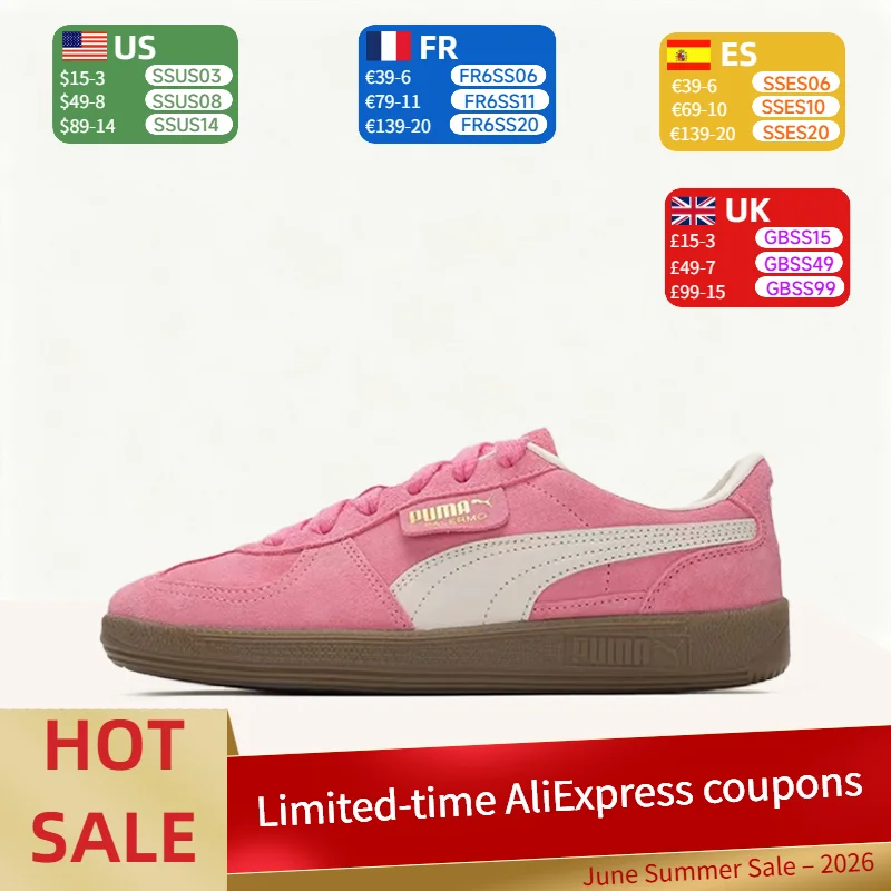 Puma Palermo T: Comfortable, Stylish, Versatile, Durable, and Non-Slip Low-Top Sneakers for Men and Women – Pink 396463-57
Puma Palermo T: Comfortable, Stylish, Versatile, Durable, and Non-Slip Low-Top Sneakers for Men and Women – Pink 396463-57