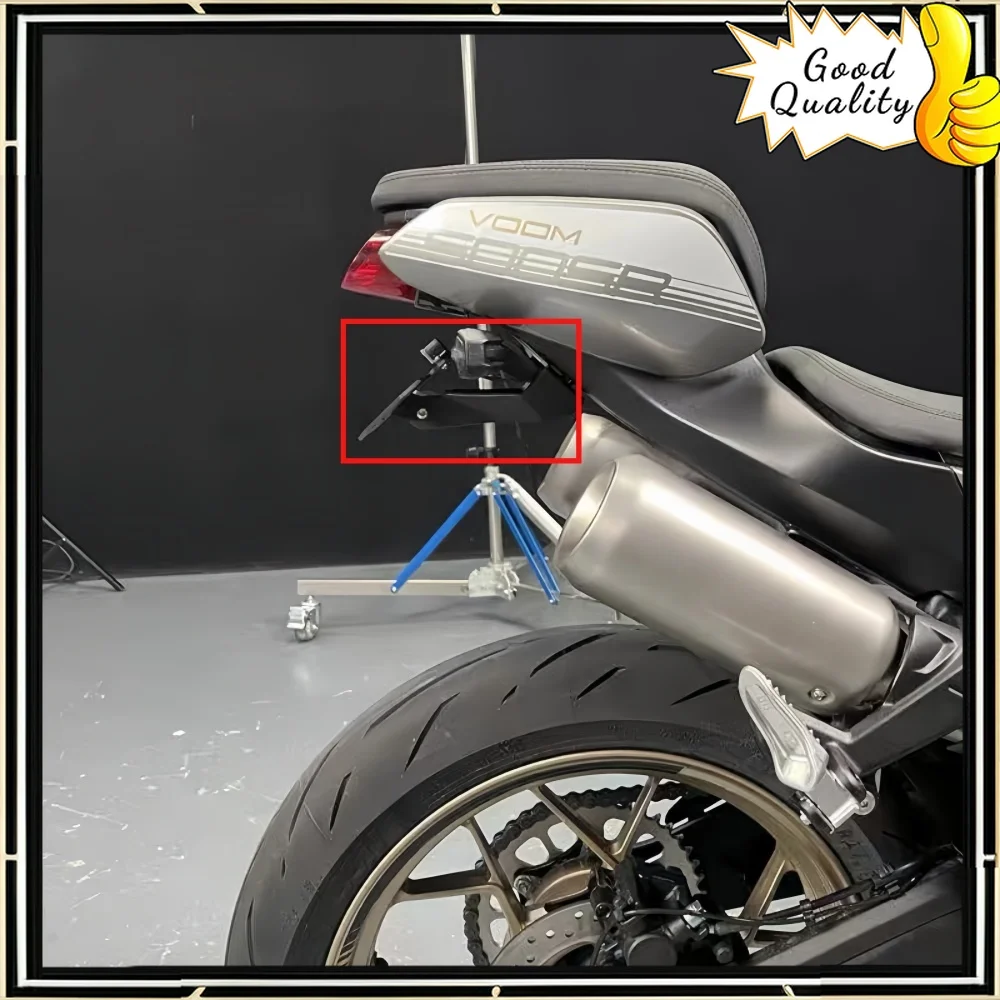 Good Quality For CFMOTO 500SR VOOM modification, short tail folding license plate holder, turn signal license plate holder
Good Quality For CFMOTO 500SR VOOM modification, short tail folding license plate holder, turn signal license plate holder