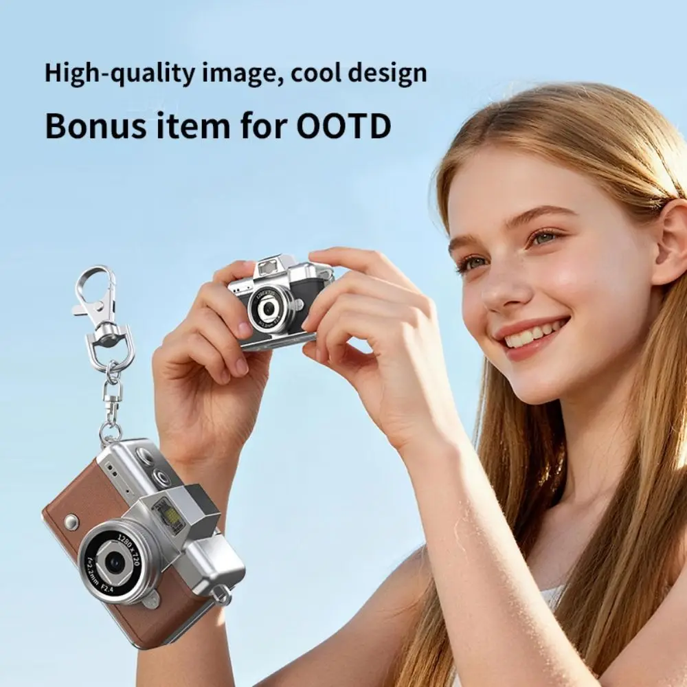 1.47 Inch Screen Thumb Keychain Camera 180° Flip Screen HD 1080P Mini Digital Camera Very Small Size Support Memory Card
1.47 Inch Screen Thumb Keychain Camera 180° Flip Screen HD 1080P Mini Digital Camera Very Small Size Support Memory Card