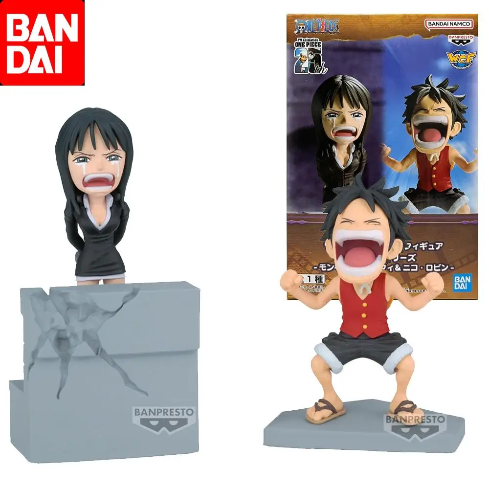 Bandai Original WCF ONE PIECE Nico Robin Monkey D. Luffy Anime Action Figure Toys For Boys Girls Kids Children Birthday Gifts
Bandai Original WCF ONE PIECE Nico Robin Monkey D. Luffy Anime Action Figure Toys For Boys Girls Kids Children Birthday Gifts
