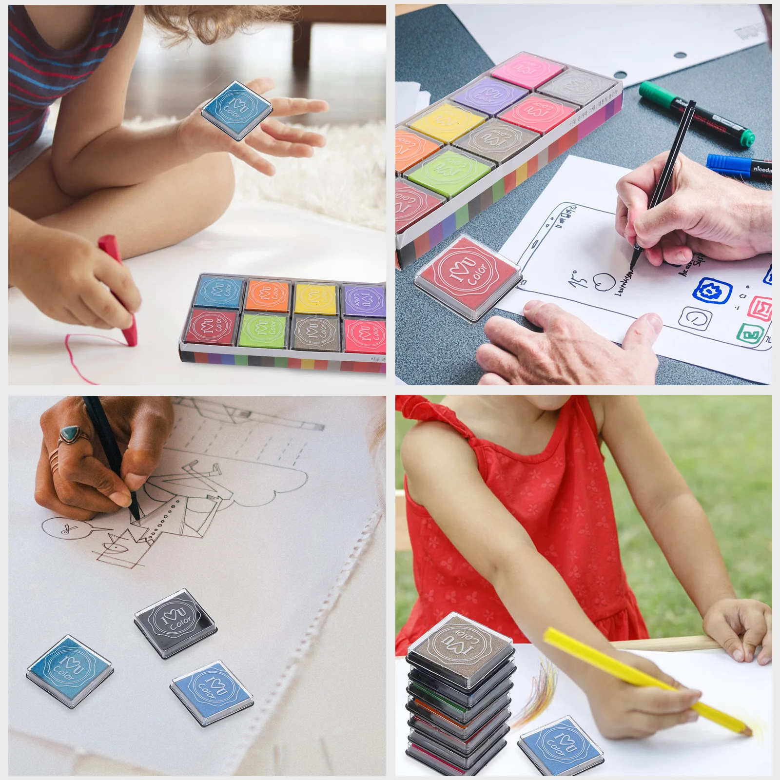 20Pcs Finger Inkpads for Washable Paint Ink Pad DIY Craft Small Portable Finger Painting Stamp for Creative Art
20Pcs Finger Inkpads for Washable Paint Ink Pad DIY Craft Small Portable Finger Painting Stamp for Creative Art