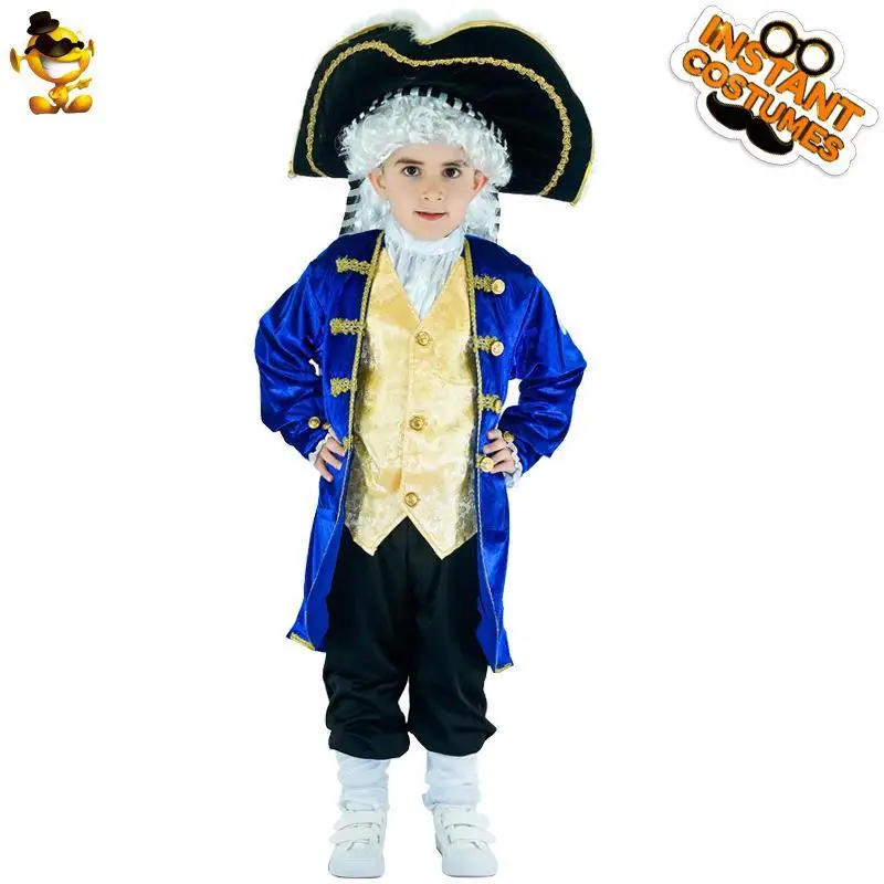 loween Boy Medieval Captain Sea General Role Play Pirate Costume Cosplay Clothing Children's Historical Outfit Sea Explorer
loween Boy Medieval Captain Sea General Role Play Pirate Costume Cosplay Clothing Children's Historical Outfit Sea Explorer