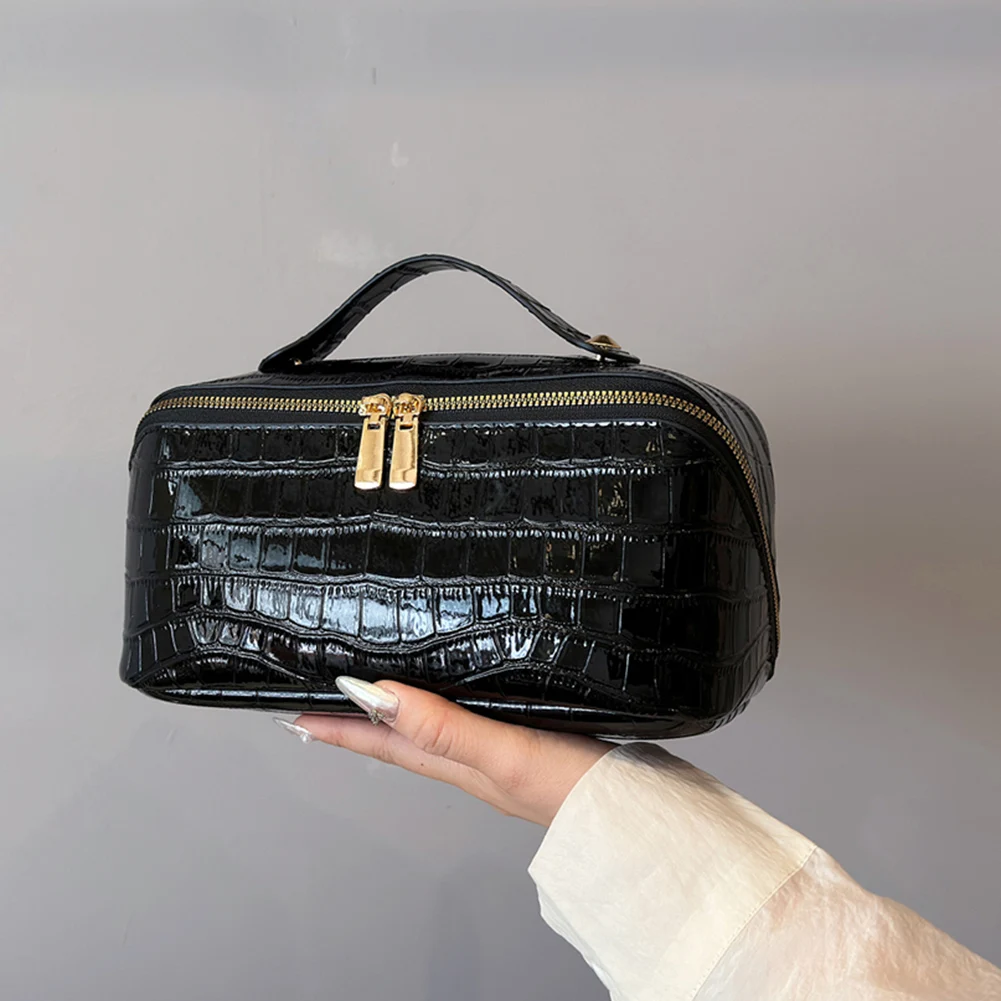 PU Leather Makeup Bag Simple Cosmetic Bag Multi-Compartment Travel Toiletry Bag Makeup Organizer Bag Women Cosmetics Handbag
PU Leather Makeup Bag Simple Cosmetic Bag Multi-Compartment Travel Toiletry Bag Makeup Organizer Bag Women Cosmetics Handbag