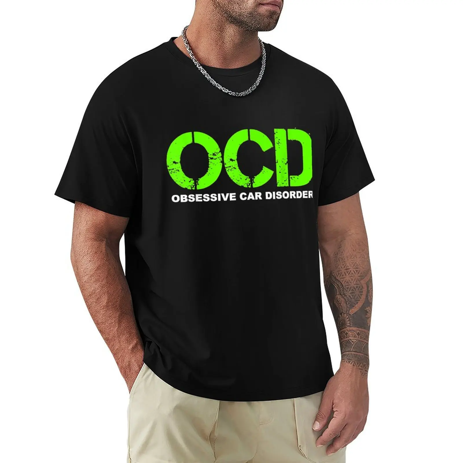 OCD Obsessive Car Disorder T-Shirt Casual Pattern Print Tee Shirt
OCD Obsessive Car Disorder T-Shirt Casual Pattern Print Tee Shirt