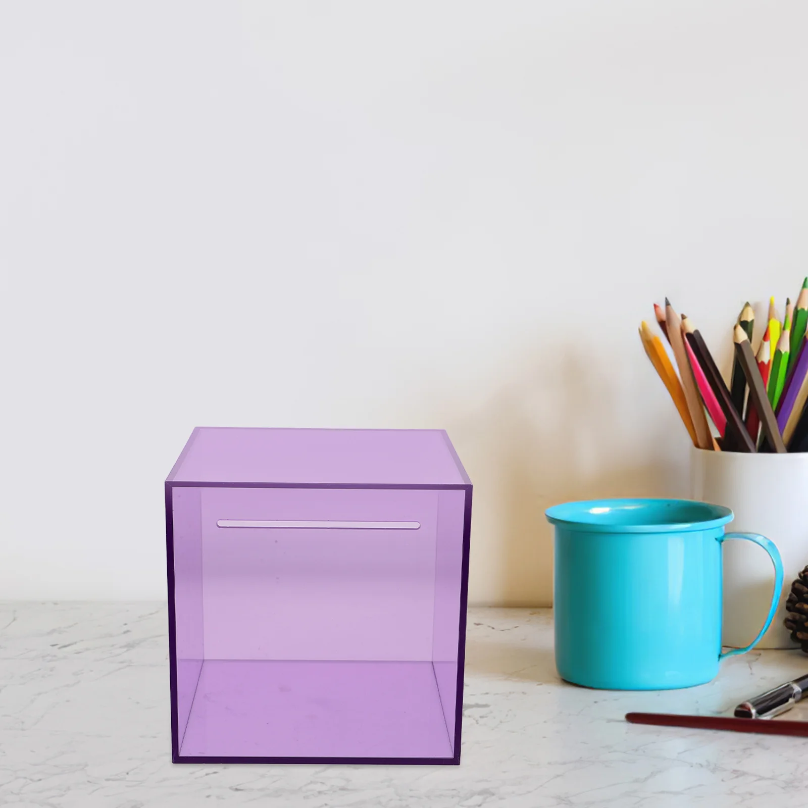 Clear Money Saving Jar Transparent Acrylic Box Slot Top Unopenable Bank Break Access Ideal Charity Donations Home Decor Adults
Clear Money Saving Jar Transparent Acrylic Box Slot Top Unopenable Bank Break Access Ideal Charity Donations Home Decor Adults