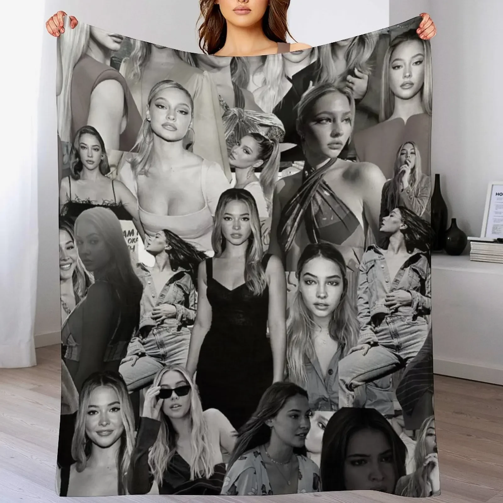 Madelyn Cline Super Fine Black and White Aesthetic Collage - 2 Throw Blanket Large manga Blankets
Madelyn Cline Super Fine Black and White Aesthetic Collage - 2 Throw Blanket Large manga Blankets
