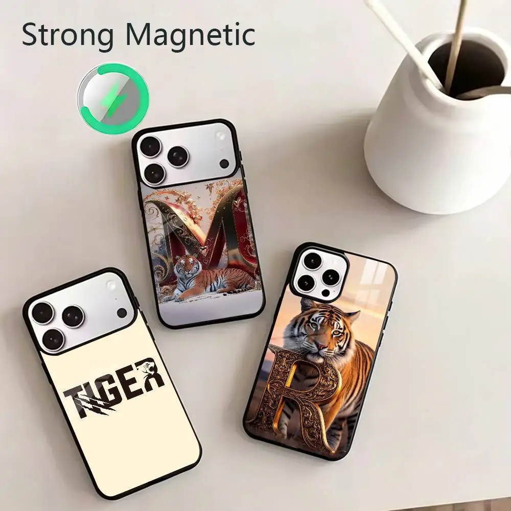 Luxury English Letter T-Tiger Phone Case For iPhone 17,16,15,14,13,12,11Plus,Pro,Max for Magnetic Wireless Charging
Luxury English Letter T-Tiger Phone Case For iPhone 17,16,15,14,13,12,11Plus,Pro,Max for Magnetic Wireless Charging