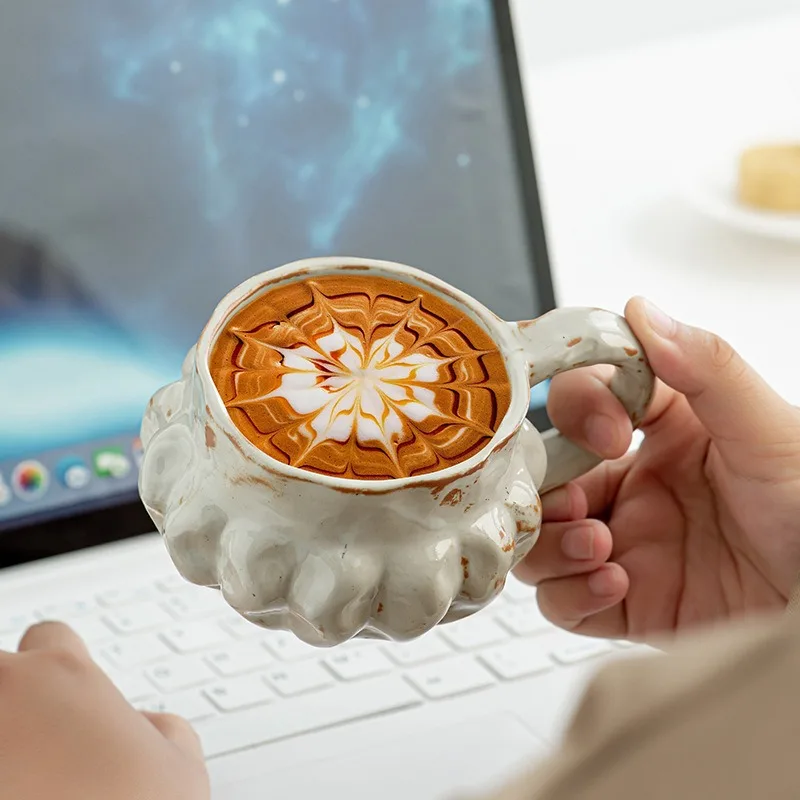 Coarse Earthenware Coffee Cups and Saucers, Hand-brewed Coffee, Afternoon Tea Set, Retro and Creative Souvenirs
Coarse Earthenware Coffee Cups and Saucers, Hand-brewed Coffee, Afternoon Tea Set, Retro and Creative Souvenirs