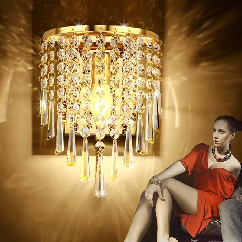 Modern Crystal Wall Lamp Study Room Bedroom Wall Light Dressing Mirror Sconces Modern Wall Mounted Bedside Reading Crystal Lamps
Modern Crystal Wall Lamp Study Room Bedroom Wall Light Dressing Mirror Sconces Modern Wall Mounted Bedside Reading Crystal Lamps