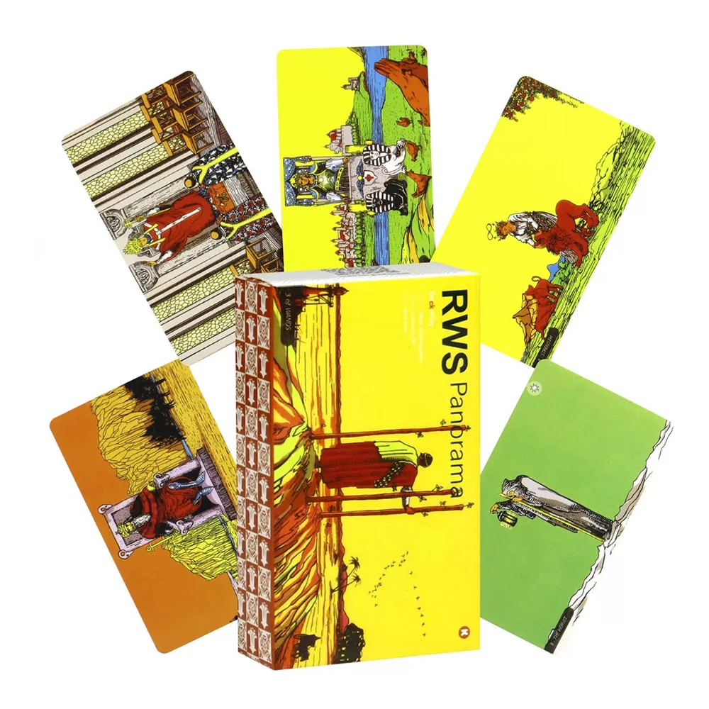 RWS Panorama Tarot Cards A 78 Deck When Wide Angle Lens Show You New Perspective of RWS Board Games Cards Party Christmas Gifts
RWS Panorama Tarot Cards A 78 Deck When Wide Angle Lens Show You New Perspective of RWS Board Games Cards Party Christmas Gifts