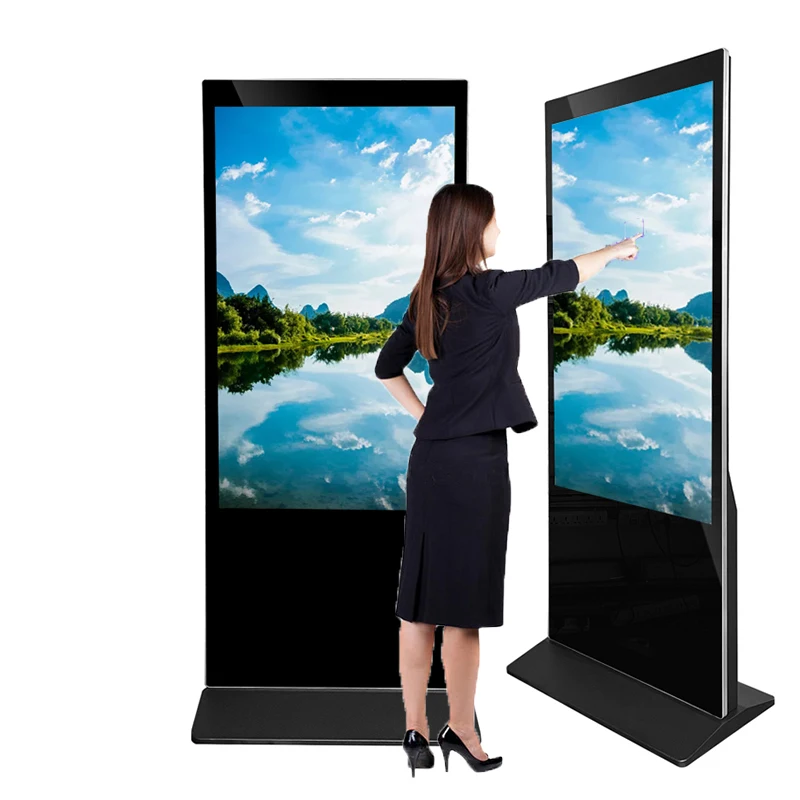 Digital Information Interactive 4k Displays 55inch Floor All In One Touch Digital Signage Stand Advertising Playing Equipment
Digital Information Interactive 4k Displays 55inch Floor All In One Touch Digital Signage Stand Advertising Playing Equipment