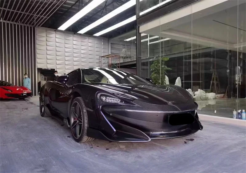 Used for Mclaren 570 570s 540 Upgraded 600LT Style Forged Carbon Fiber Front Bumper and Accessory Body Kit
Used for Mclaren 570 570s 540 Upgraded 600LT Style Forged Carbon Fiber Front Bumper and Accessory Body Kit