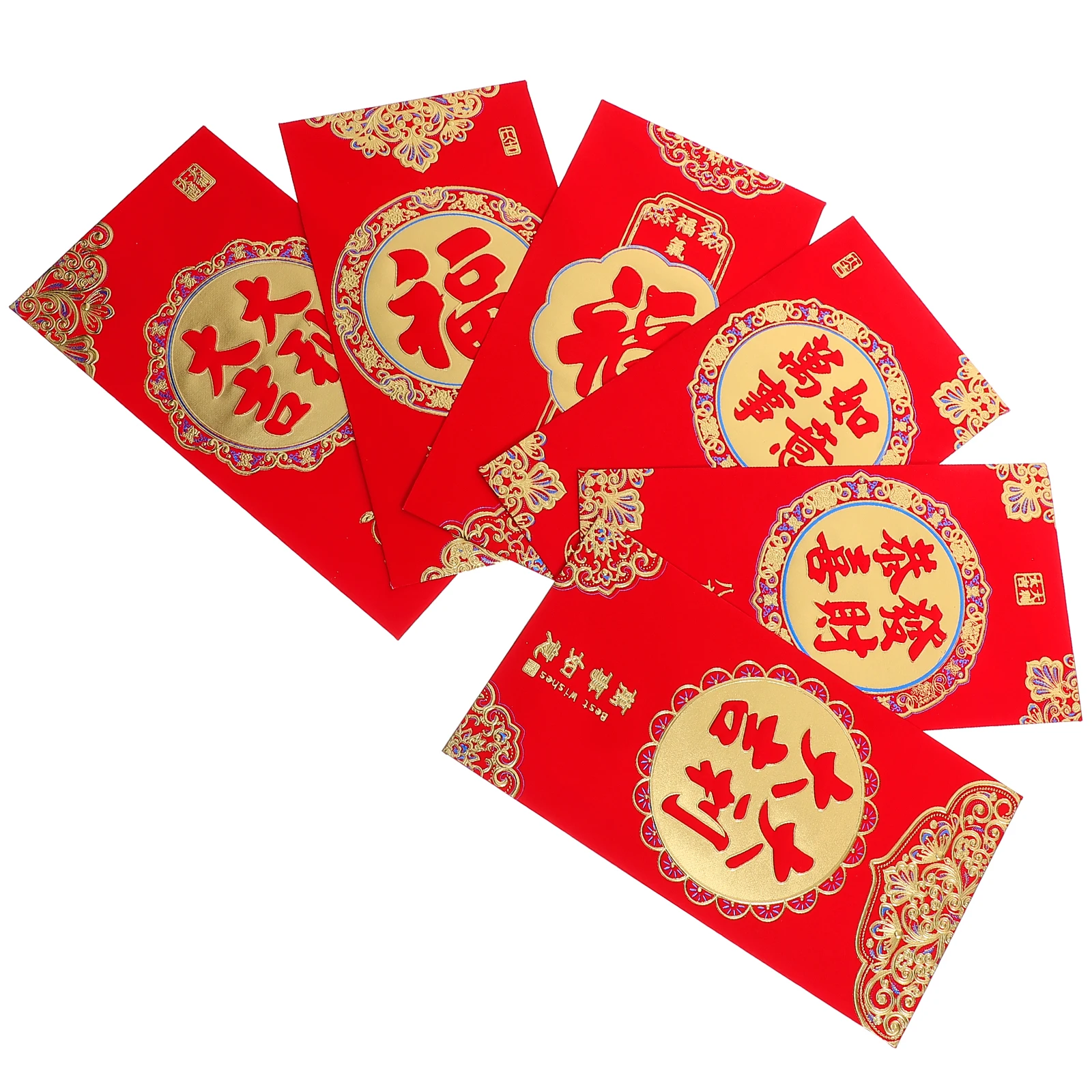36pcs Chinese New Year Wedding Party Packets Paper Portable Festive Red Packets Lunar New Year Lucky Money Envelopes
36pcs Chinese New Year Wedding Party Packets Paper Portable Festive Red Packets Lunar New Year Lucky Money Envelopes