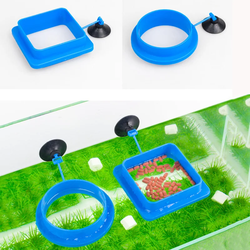 Deepened Aquarium Feeding Ring Fish Tank Station Floating Food Tray Feeder Square Circle Aquarium Accessory with Suction Cup
Deepened Aquarium Feeding Ring Fish Tank Station Floating Food Tray Feeder Square Circle Aquarium Accessory with Suction Cup