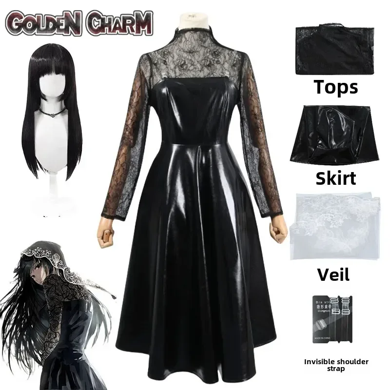 Sakamoto Days Osaragi Cosplay Costume Black PU Leather Dress Wig Headpiece Assassin Roleplay Outfit Halloween Carnival Women
Sakamoto Days Osaragi Cosplay Costume Black PU Leather Dress Wig Headpiece Assassin Roleplay Outfit Halloween Carnival Women