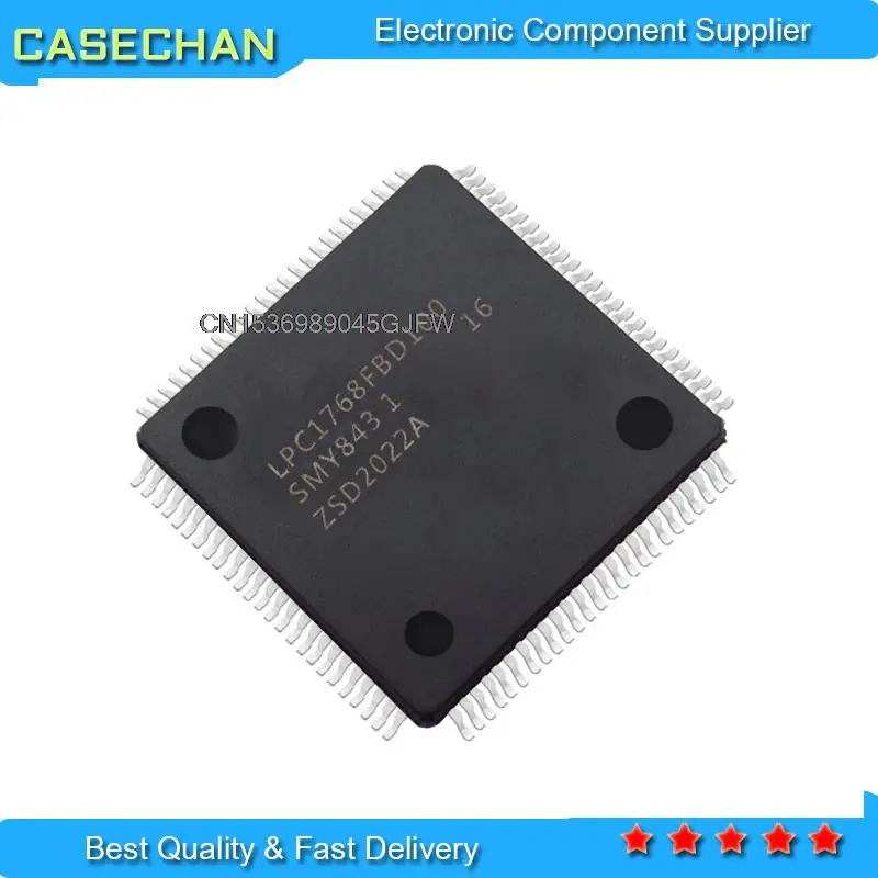 1PCS LPC1768FBD100 QFP100 LPC1766FBD100 LPC1765FBD100 QFP LPC1768 LPC1766 LQFP100 LPC1765 FBD100 New original In Stock IC chip
1PCS LPC1768FBD100 QFP100 LPC1766FBD100 LPC1765FBD100 QFP LPC1768 LPC1766 LQFP100 LPC1765 FBD100 New original In Stock IC chip