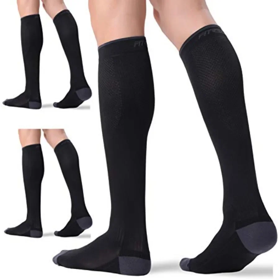 FITRELL 3 Pairs Compression Socks for Women and Men 20-30mmHg-Circulation Support Socks
FITRELL 3 Pairs Compression Socks for Women and Men 20-30mmHg-Circulation Support Socks