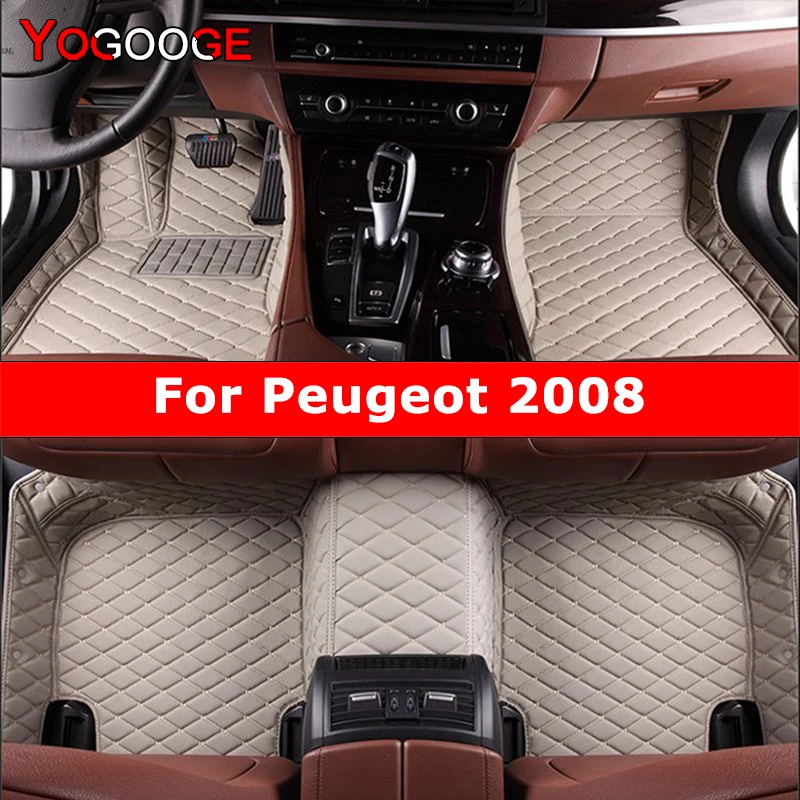 YOGOOGE Custom Car Floor Mats For Peugeot 2008 2013-2023 Auto Carpets Foot Coche Accessorie
YOGOOGE Custom Car Floor Mats For Peugeot 2008 2013-2023 Auto Carpets Foot Coche Accessorie