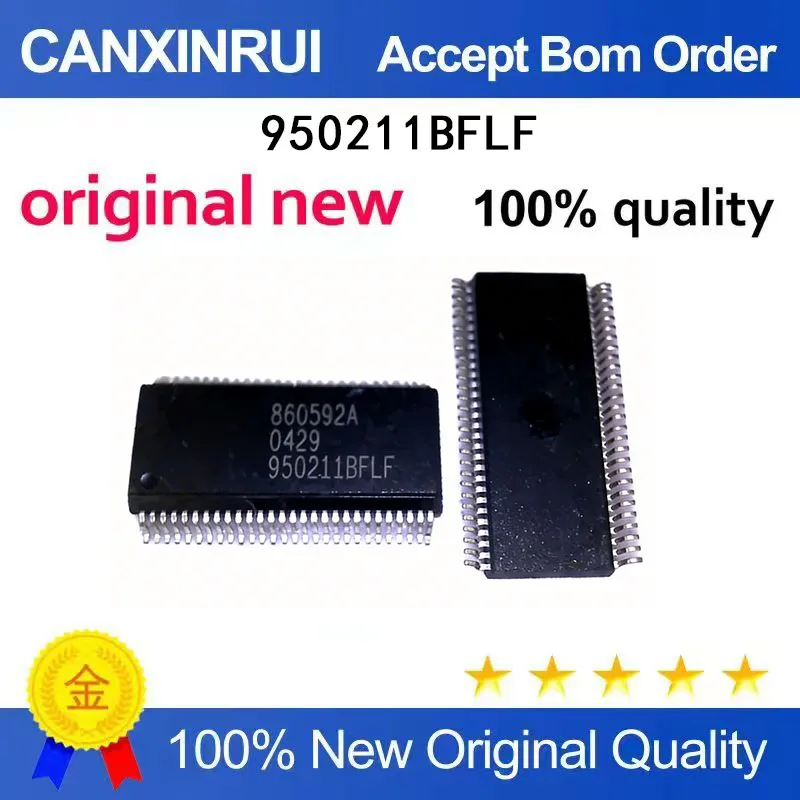 (5-100 Pieces) New stock 950211BFLF ICS950211BFLF SSOP-56
(5-100 Pieces) New stock 950211BFLF ICS950211BFLF SSOP-56