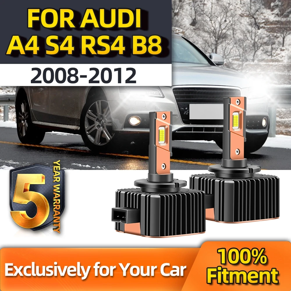 Crossfox 1Pairs CSP Ultra-white 6000K Headlight Bulbs Super Bright LED D3S HID For Audi A4 S4 RS4 B8 2008 2009 2010 2011 2012
Crossfox 1Pairs CSP Ultra-white 6000K Headlight Bulbs Super Bright LED D3S HID For Audi A4 S4 RS4 B8 2008 2009 2010 2011 2012