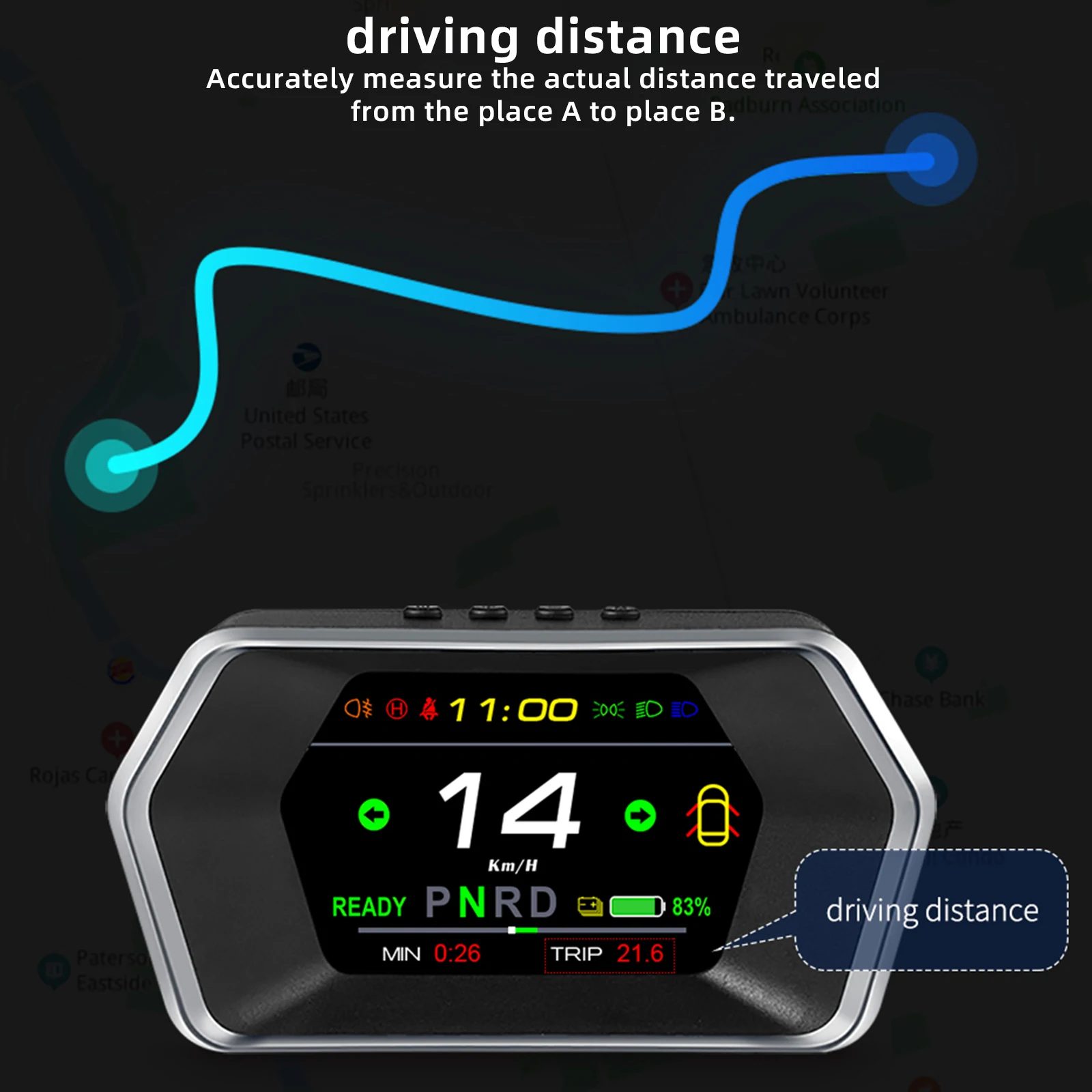 1PCS NEW 3.3inch Car Dashboard Display Real-Time Speed Gear Position Seat Belts Brake Warning Display For Model Y 2019-2025 Model 3 2021-2025 Support CarPlay Android Automotive Dashboard
1PCS NEW 3.3inch Car Dashboard Display Real-Time Speed Gear Position Seat Belts Brake Warning Display For Model Y 2019-2025 Model 3 2021-2025 Support CarPlay Android Automotive Dashboard