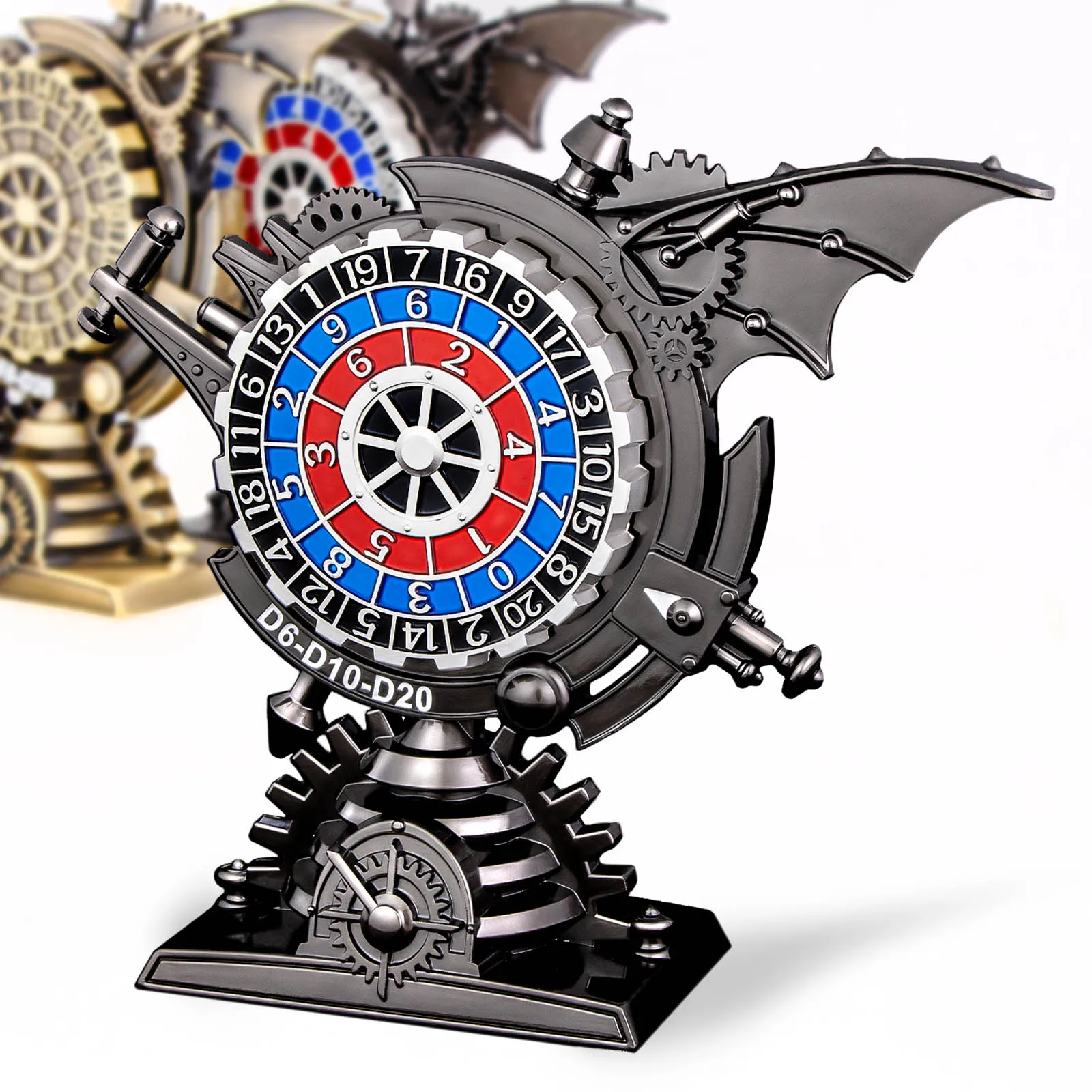 Набор кубиков 7-в-1 в стиле стимпанк с подарочной коробкой, металлические кубики D&D для ролевых игр Dungeons and Dragons D and D
Набор кубиков 7-в-1 в стиле стимпанк с подарочной коробкой, металлические кубики D&D для ролевых игр Dungeons and Dragons D and D