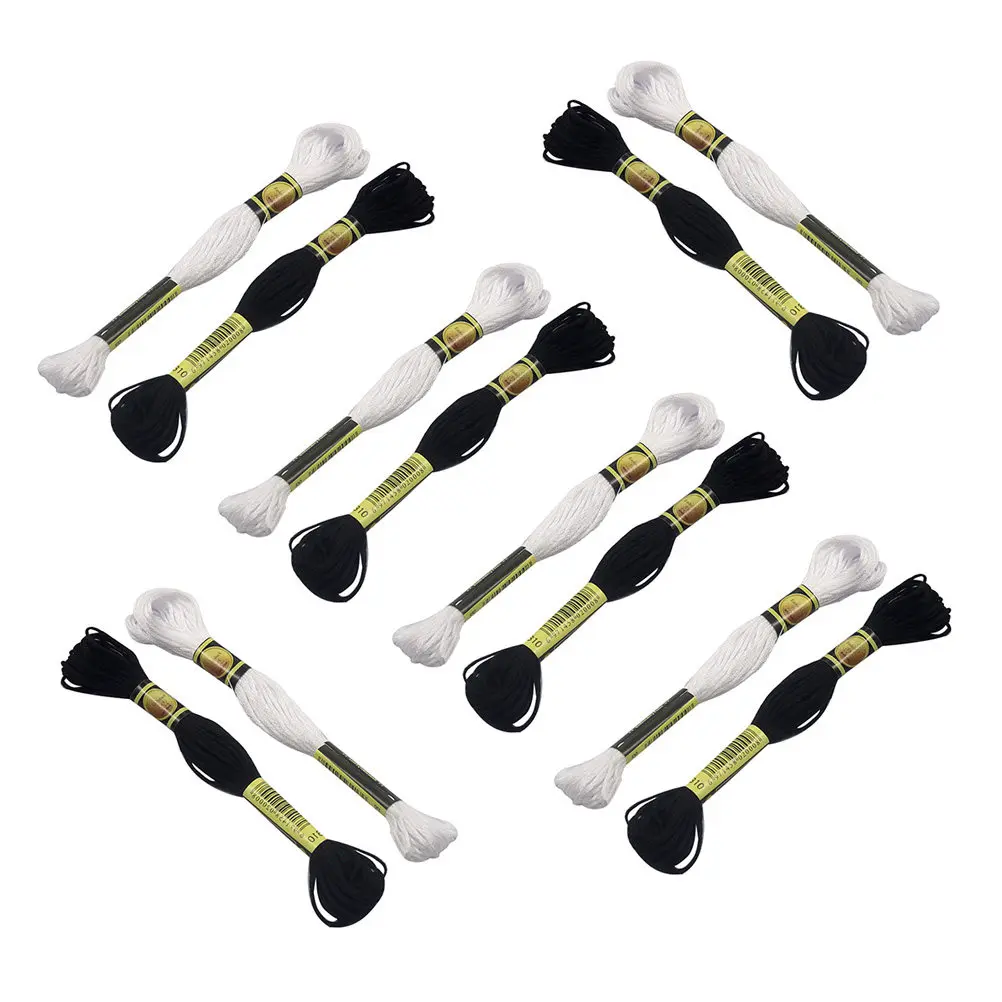 24Pcs Premium Embroidery Thread Set Non-Fading Smooth Lustrous Floss for Cross Stitch Quilting Sewing Crafts DIY Handmade Gifts
24Pcs Premium Embroidery Thread Set Non-Fading Smooth Lustrous Floss for Cross Stitch Quilting Sewing Crafts DIY Handmade Gifts