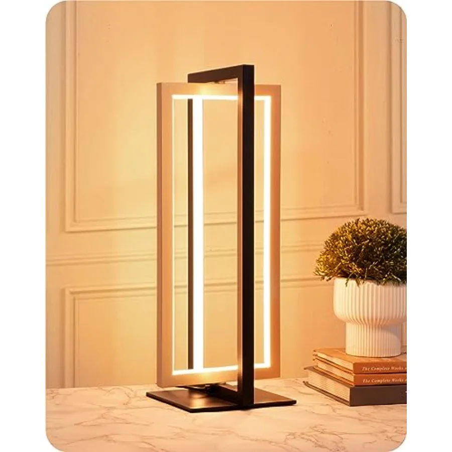 LED Table Lamp, 3 Color Temperatures Bedside Lamp 3000K 4500K 6000K,Stepl Dimmable Nightstand Lamp for Living Room Bedroom Offi
LED Table Lamp, 3 Color Temperatures Bedside Lamp 3000K 4500K 6000K,Stepl Dimmable Nightstand Lamp for Living Room Bedroom Offi