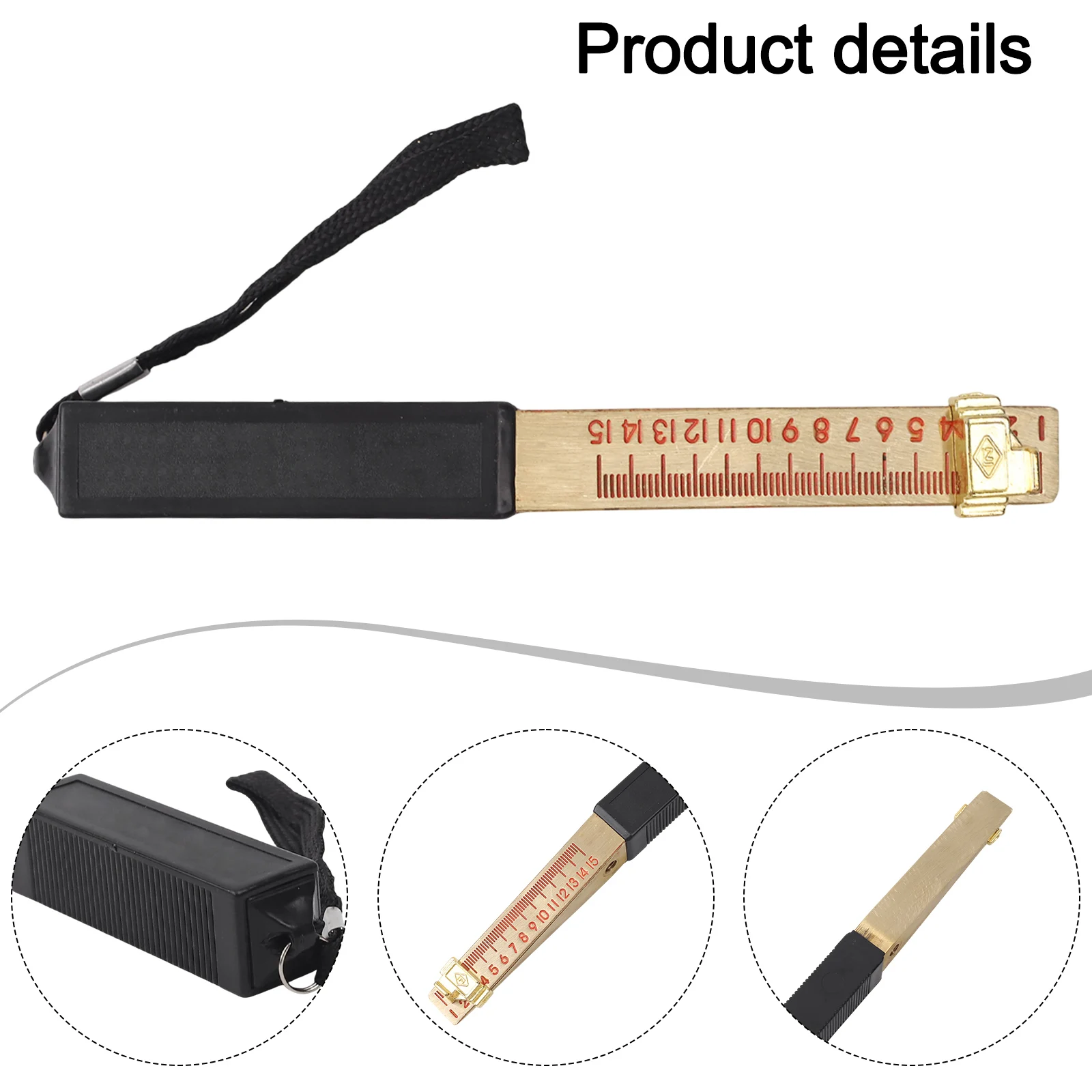 Engineering Application 150*15*17mm Feeler Gauge Leveling Tool Vernier Gauge 1-15mm Measuring Range Engineering Inspection Tool
Engineering Application 150*15*17mm Feeler Gauge Leveling Tool Vernier Gauge 1-15mm Measuring Range Engineering Inspection Tool