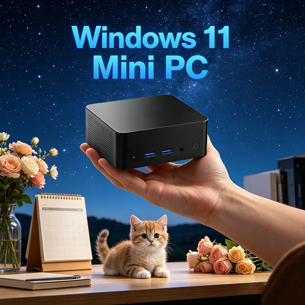 High Speed Mini Desktop PC Windows 11 Pro 32GB RAM Large SSD 4K Display Home Office Gaming Mini Host Core I9 10980HK / I3 6006U
High Speed Mini Desktop PC Windows 11 Pro 32GB RAM Large SSD 4K Display Home Office Gaming Mini Host Core I9 10980HK / I3 6006U