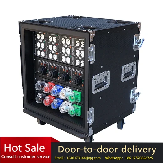 W-23 12 Road 20A Power Distribution Equipment, Edison Plug, 4 Road 19-pin Output Power Distro Box, Power Distributor
W-23 12 Road 20A Power Distribution Equipment, Edison Plug, 4 Road 19-pin Output Power Distro Box, Power Distributor