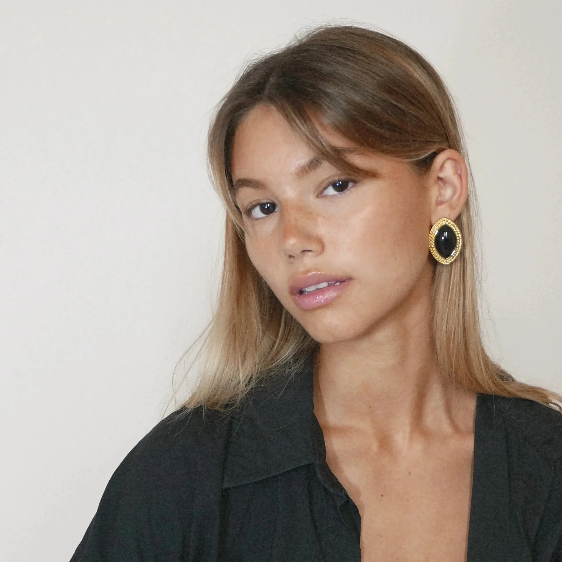 YHTOT Retro Stainless Steel Gold Color Plated Statement Inspired Hypollergenic Earrings Women's Accessories Gift for Her
YHTOT Retro Stainless Steel Gold Color Plated Statement Inspired Hypollergenic Earrings Women's Accessories Gift for Her