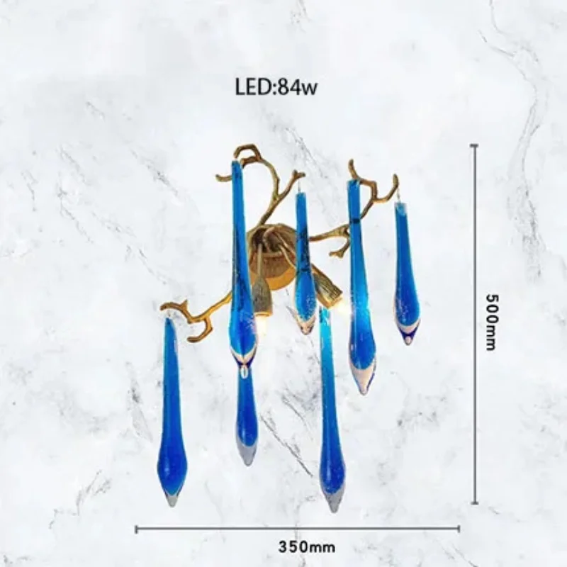 Luxury Classic Blue Crystal LED Hanging Lamp Lustre Chandelier Lighting Fixture For Living Room Kitchen Room Decoration Lighting
Luxury Classic Blue Crystal LED Hanging Lamp Lustre Chandelier Lighting Fixture For Living Room Kitchen Room Decoration Lighting