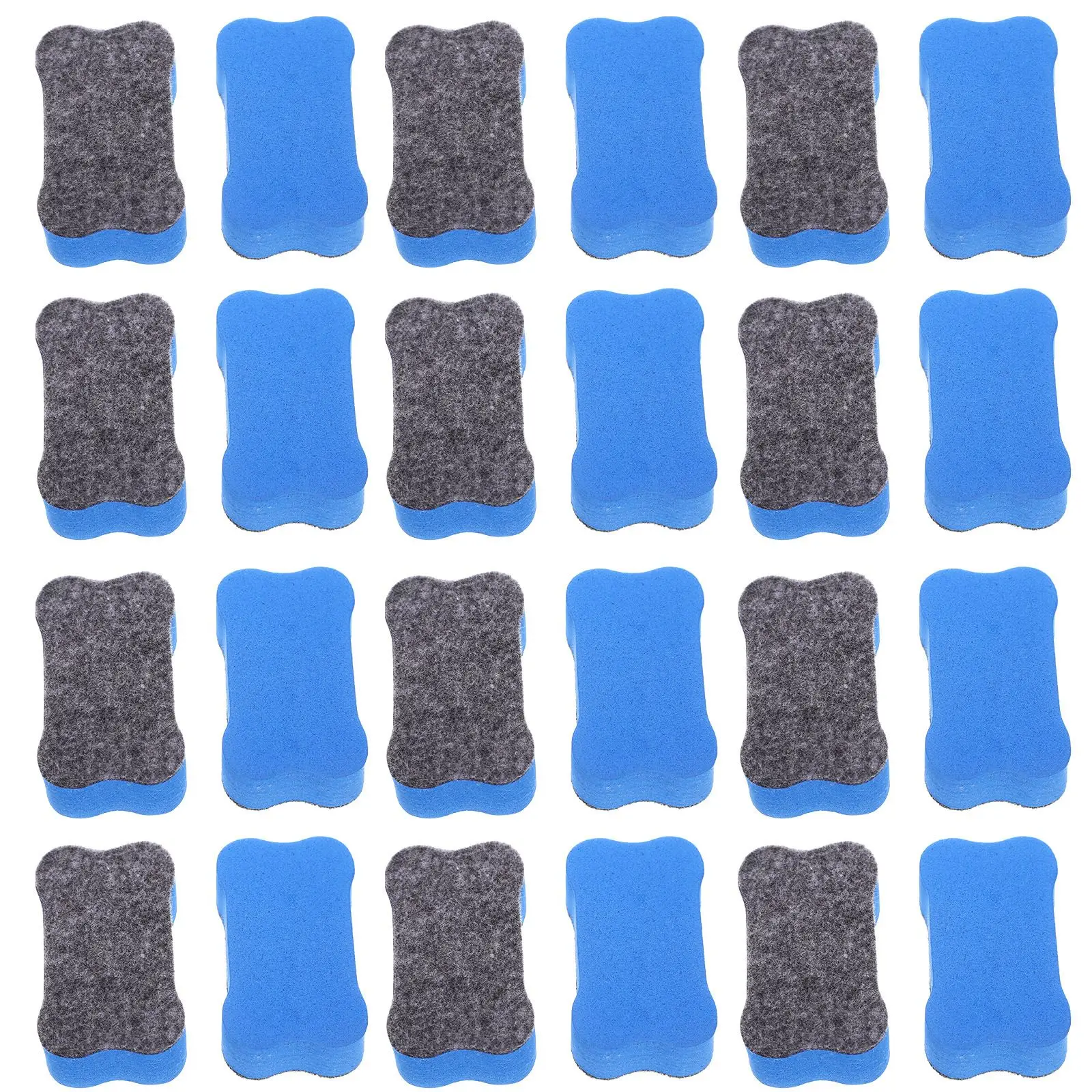 24 Pcs Whiteboard Eraser Dry Accessories Lightweight Portable Washable EVA Felt Cloth Erasers Office Use
24 Pcs Whiteboard Eraser Dry Accessories Lightweight Portable Washable EVA Felt Cloth Erasers Office Use