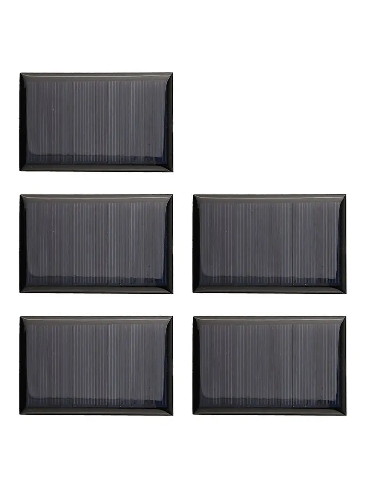5pcs 6V 70mA Poly Mini Solar Cell Panel Module DIY For Light Charger,low-power Solar Power Parts & Accessories
5pcs 6V 70mA Poly Mini Solar Cell Panel Module DIY For Light Charger,low-power Solar Power Parts & Accessories