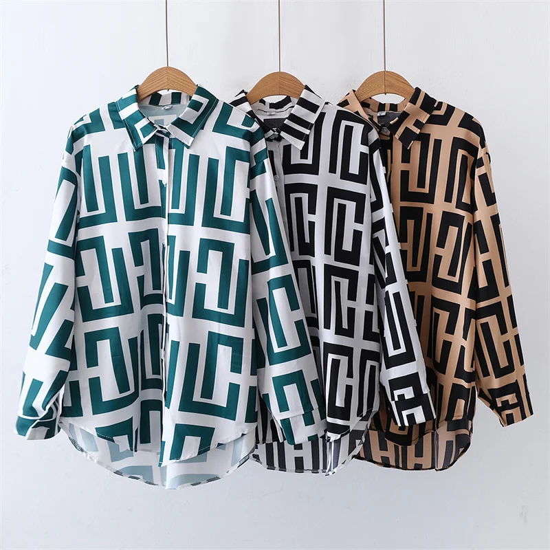 Fall Shirts for Women Graphic Trendy Casual Blouses Long Sleeve Office Work Shirt Ladies Loose Tops Y2k Clothes Camisas Y Blusas
Fall Shirts for Women Graphic Trendy Casual Blouses Long Sleeve Office Work Shirt Ladies Loose Tops Y2k Clothes Camisas Y Blusas