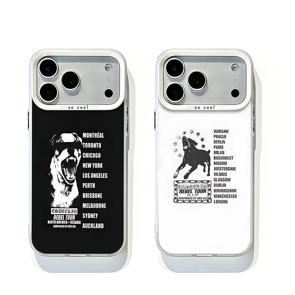 E-EsDeeKids Rebel Tour White Matte Large Lens Frame Cover For iPhone 12 11 14 13 17 16 15 Pro Max Mini Plus E
E-EsDeeKids Rebel Tour White Matte Large Lens Frame Cover For iPhone 12 11 14 13 17 16 15 Pro Max Mini Plus E