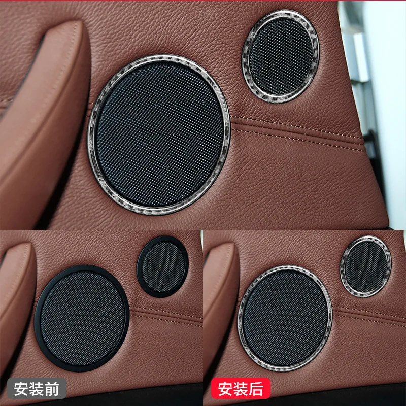 FOR BMW E70 E71 X5 X6F 15 F16 carbon fiber Door horn decorative frame Modification accessories Automotive Interior
FOR BMW E70 E71 X5 X6F 15 F16 carbon fiber Door horn decorative frame Modification accessories Automotive Interior