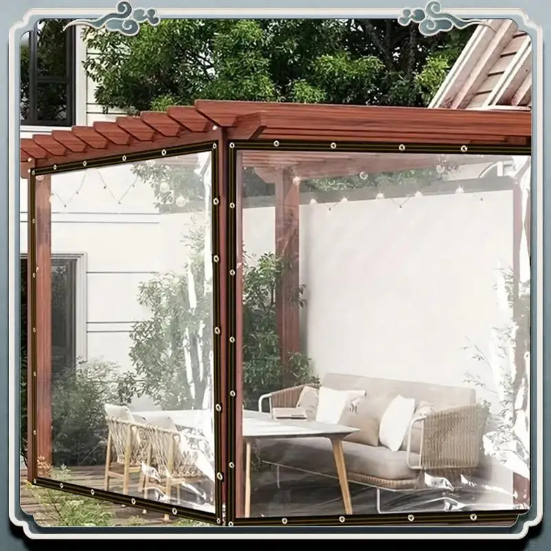 Durable Transparent Rainproof Shading Cloth Light-Weight Waterproof Cover Pe Film For Balcony Garden Juicy Plant Shed
Durable Transparent Rainproof Shading Cloth Light-Weight Waterproof Cover Pe Film For Balcony Garden Juicy Plant Shed