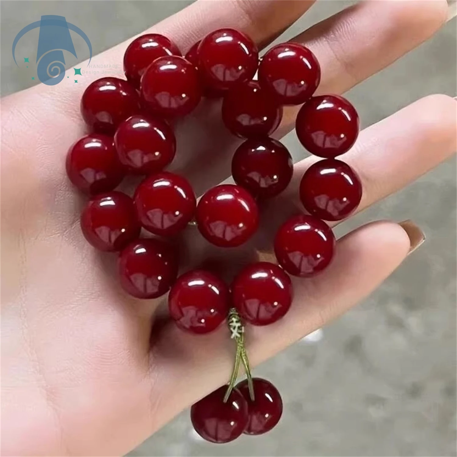 Natural Bodhi Root Cherry Red Round Bead Bracelet Fashionable Finger Wrapping Soft Play Buddha Bead Male and Female Jewelry
Natural Bodhi Root Cherry Red Round Bead Bracelet Fashionable Finger Wrapping Soft Play Buddha Bead Male and Female Jewelry