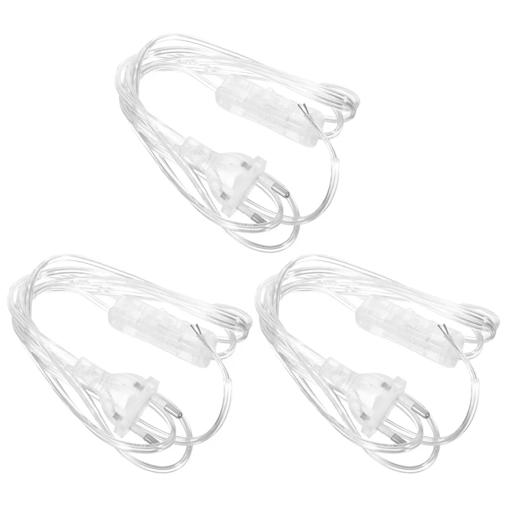 3pcs European Lamp Light Cable Replacement Switch Desk Home Light Cable Lamp Cord Use Outlet Plug Cord
3pcs European Lamp Light Cable Replacement Switch Desk Home Light Cable Lamp Cord Use Outlet Plug Cord