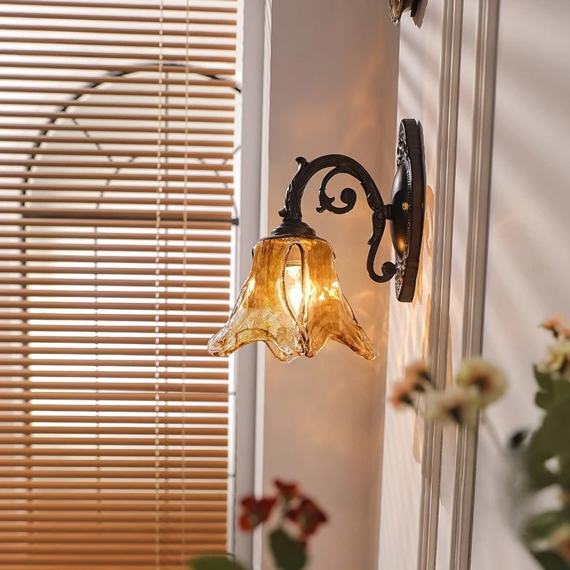Retro Bedside Wall Lamp, Medieval Living Room Background Wall Lamp, American Style Hallway Modern Bedroom Lighting Fixture
Retro Bedside Wall Lamp, Medieval Living Room Background Wall Lamp, American Style Hallway Modern Bedroom Lighting Fixture