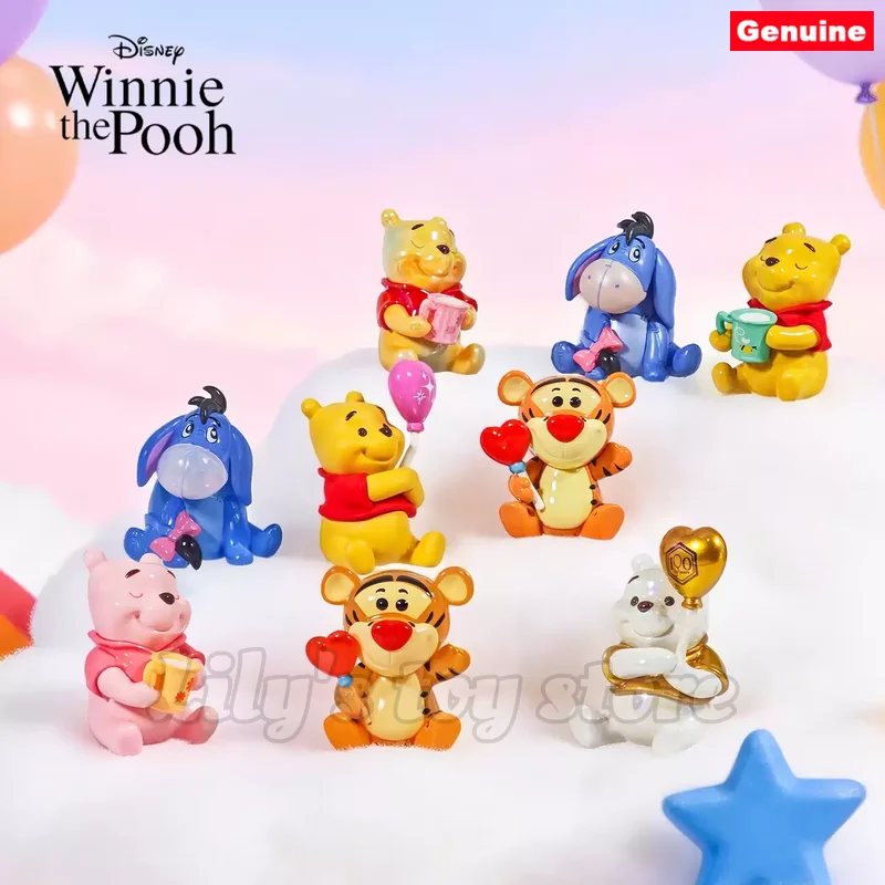 Winnie The Pooh 100th Anniversary Mini Blind Box Figures With Eeyore Tigger Piglet Anime Desk Decor Mystery Box Customized Toys
Winnie The Pooh 100th Anniversary Mini Blind Box Figures With Eeyore Tigger Piglet Anime Desk Decor Mystery Box Customized Toys