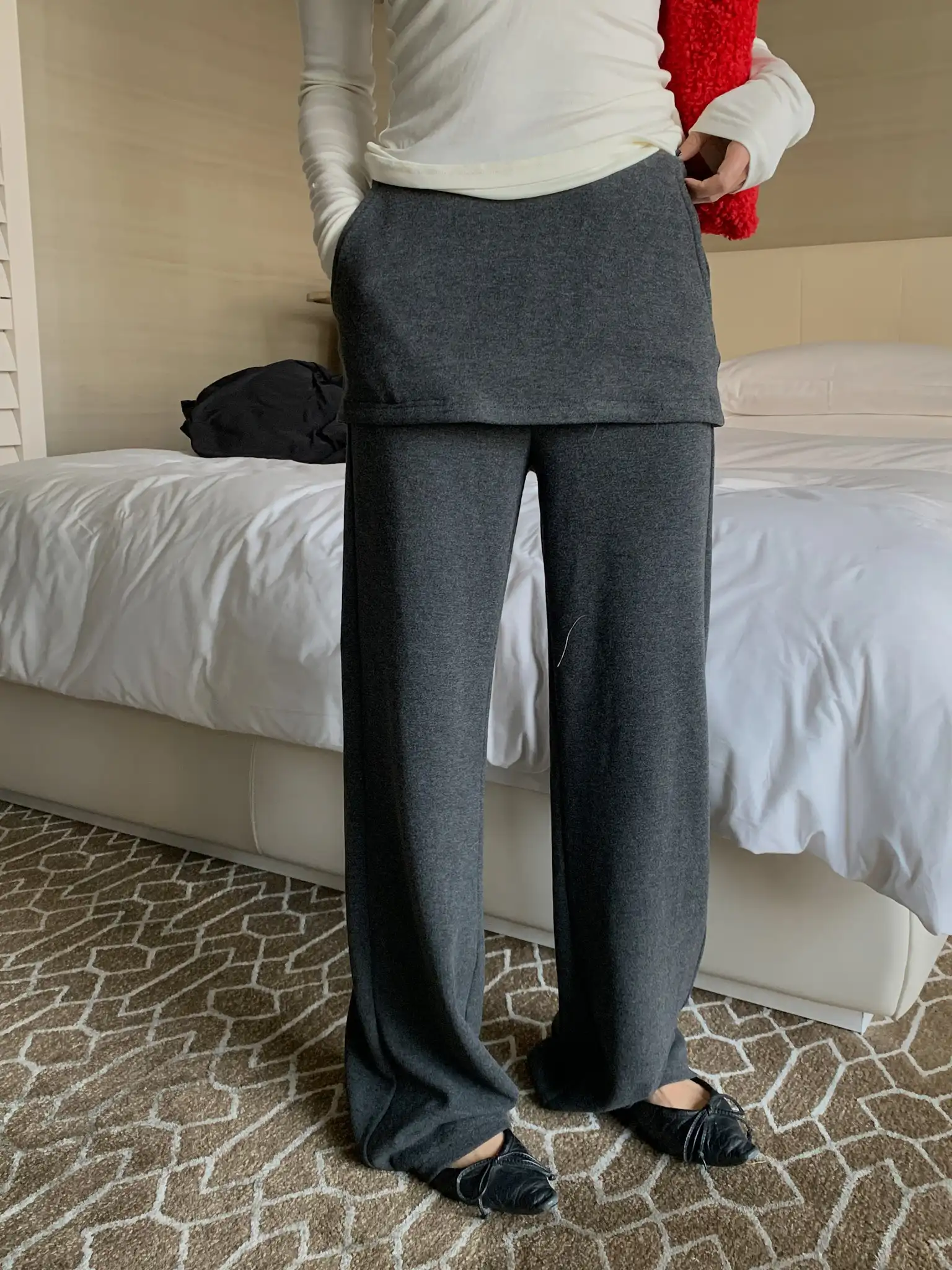 LILUOP Acetate Wool Casual Straight Leg Pants Skirt Pants Versatile Comfortable Faionable Ladies' Premium Straight Pants
LILUOP Acetate Wool Casual Straight Leg Pants Skirt Pants Versatile Comfortable Faionable Ladies' Premium Straight Pants