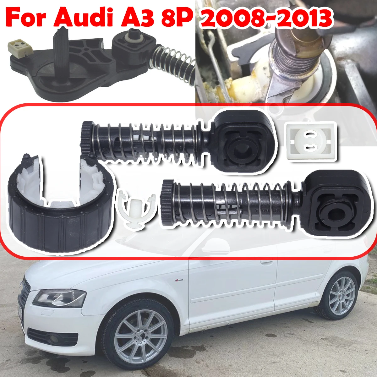 For Audi A3 8P 2008 - 2013 Manual Shifter Repair Kit Selector Sliding Shoe Gearbox Enhance Shifter Lever Selector linkage End
For Audi A3 8P 2008 - 2013 Manual Shifter Repair Kit Selector Sliding Shoe Gearbox Enhance Shifter Lever Selector linkage End