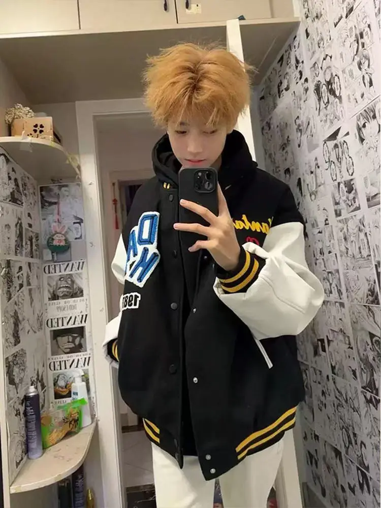 Baseball Jackets Girls With Letter Y Womens Winter Overlong Quilted Soft-Shell Baggy Travel Splashed Corduroy Harajuku Buttons
Baseball Jackets Girls With Letter Y Womens Winter Overlong Quilted Soft-Shell Baggy Travel Splashed Corduroy Harajuku Buttons